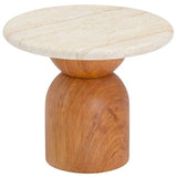 Faith Indoor/Outdoor Side Table Outdoor Furniture TOV-OC54483 793580641823