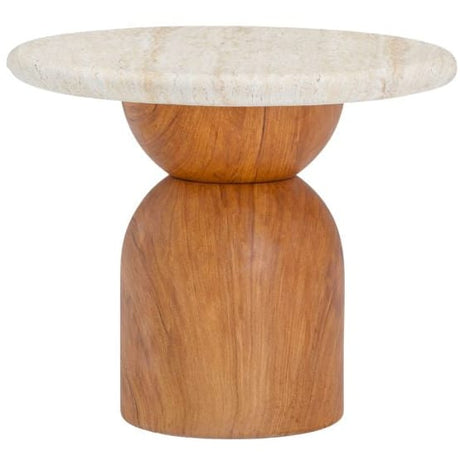 Faith Indoor/Outdoor Side Table Outdoor Furniture TOV-OC54483 793580641823