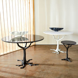 Faux Bois Dining Table-Black Dining Table 8.81054 651083810545