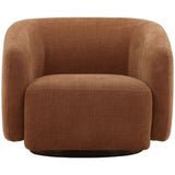 Fawn Swivel Chair Occasional + Accent Chairs DOV86019-RUST