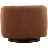 Fawn Swivel Chair Occasional + Accent Chairs DOV86019-RUST