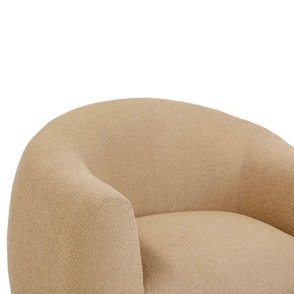 Felicity Boucle Swivel Chair Swivel Chair