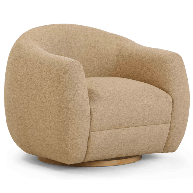 Felicity Boucle Swivel Chair Swivel Chair