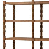 Fernandez Bookcase Bookcases, Tall Cabinets + Shelving DOV11732-BRWN