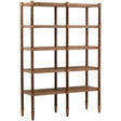 Fernandez Bookcase Bookcases, Tall Cabinets + Shelving DOV11732-BRWN