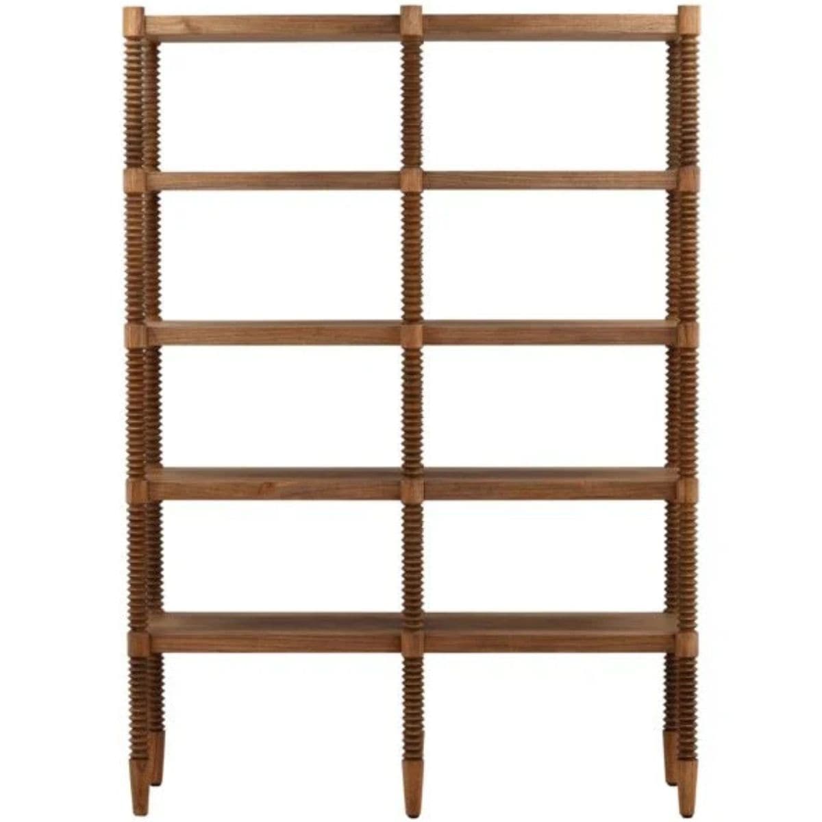 Fernandez Bookcase Bookcases, Tall Cabinets + Shelving DOV11732-BRWN