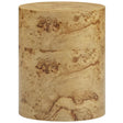 Figaro Natural Burl Drum Side Table Side Table TOV-OC54473