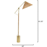 Fitzgerald Floor Lamp Floor Lamps 9FITZGERFLNA 688933042528