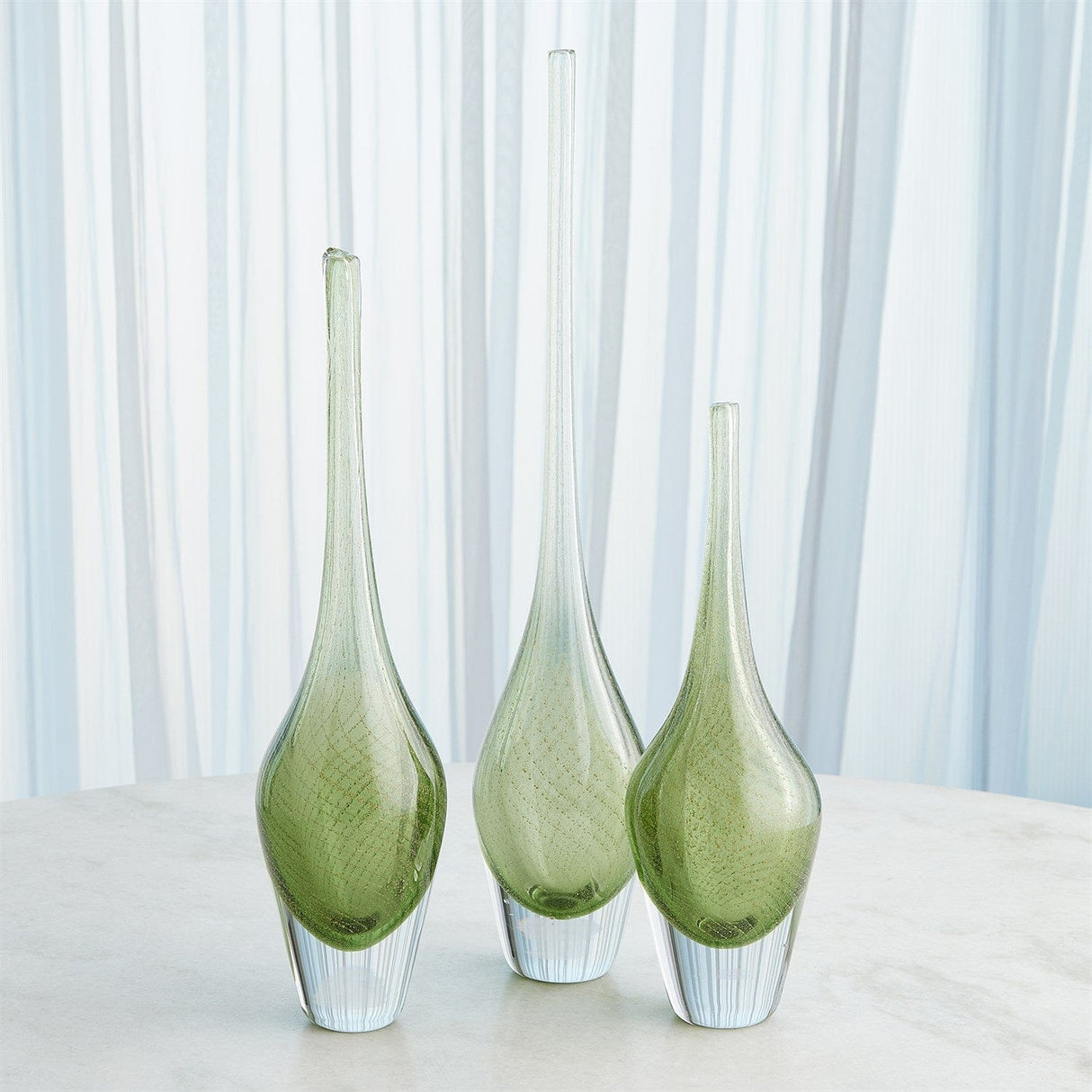 Flecked Spire Bottles Decorative Object