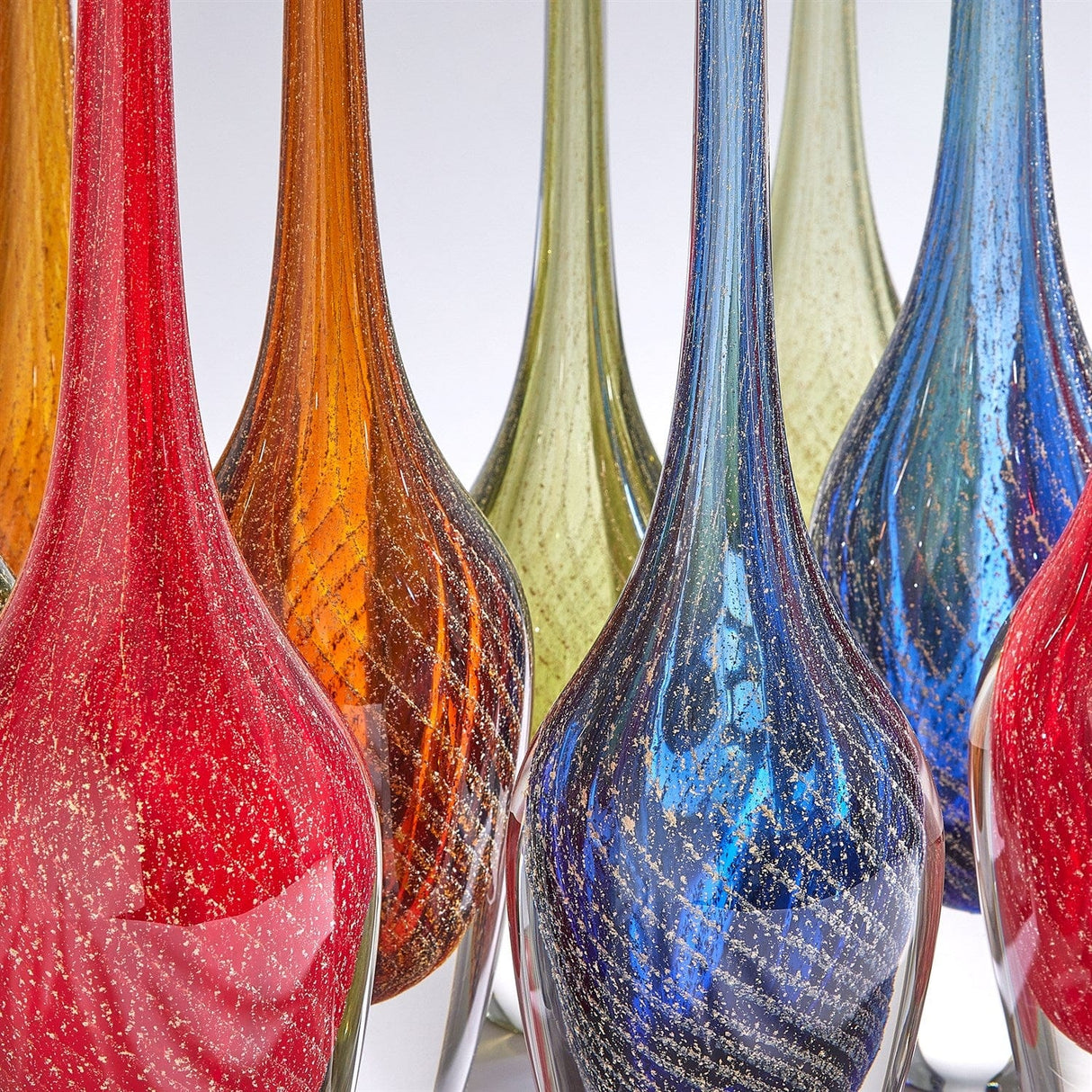 Flecked Spire Bottles Decorative Object