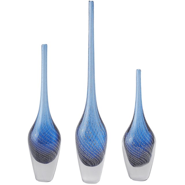 Flecked Spire Bottles Decorative Object