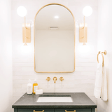 Fleming Wall Sconce Sconces 4700-AGB 806134797560
