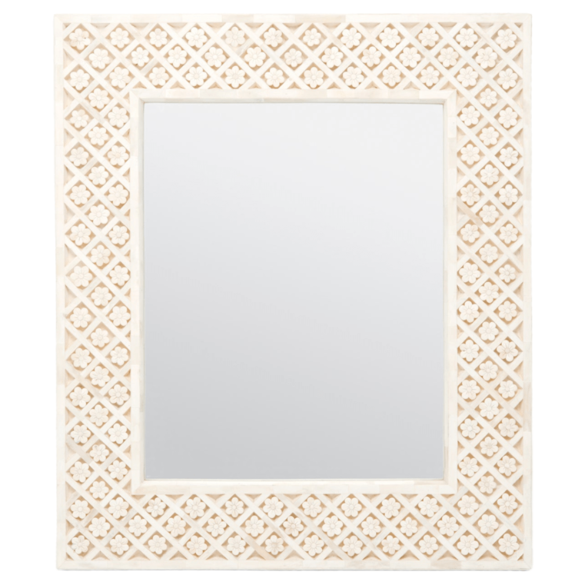 Fleur Mirror Rectangle + Square Mirrors MIRFLEUR3440NB