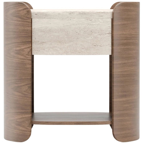 Fleur Open Nightstand Nightstands + Bedside Tables CLA-425V-0611 662896059670