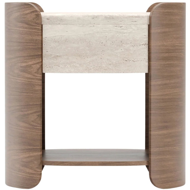 Fleur Open Nightstand Nightstands + Bedside Tables CLA-425V-0611 662896059670