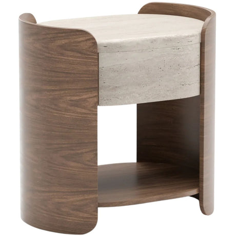 Fleur Open Nightstand Nightstands + Bedside Tables CLA-425V-0611 662896059670