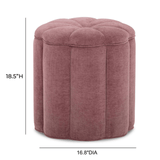Fleur Storage Ottoman Ottomans + Stools