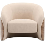 Fleur Wood Back Lounge Chair Occasional + Accent Chairs UPH-425V-134-A 662896062007