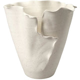 Flounce Vase Vases + Urns 7FLOU-VAWH
