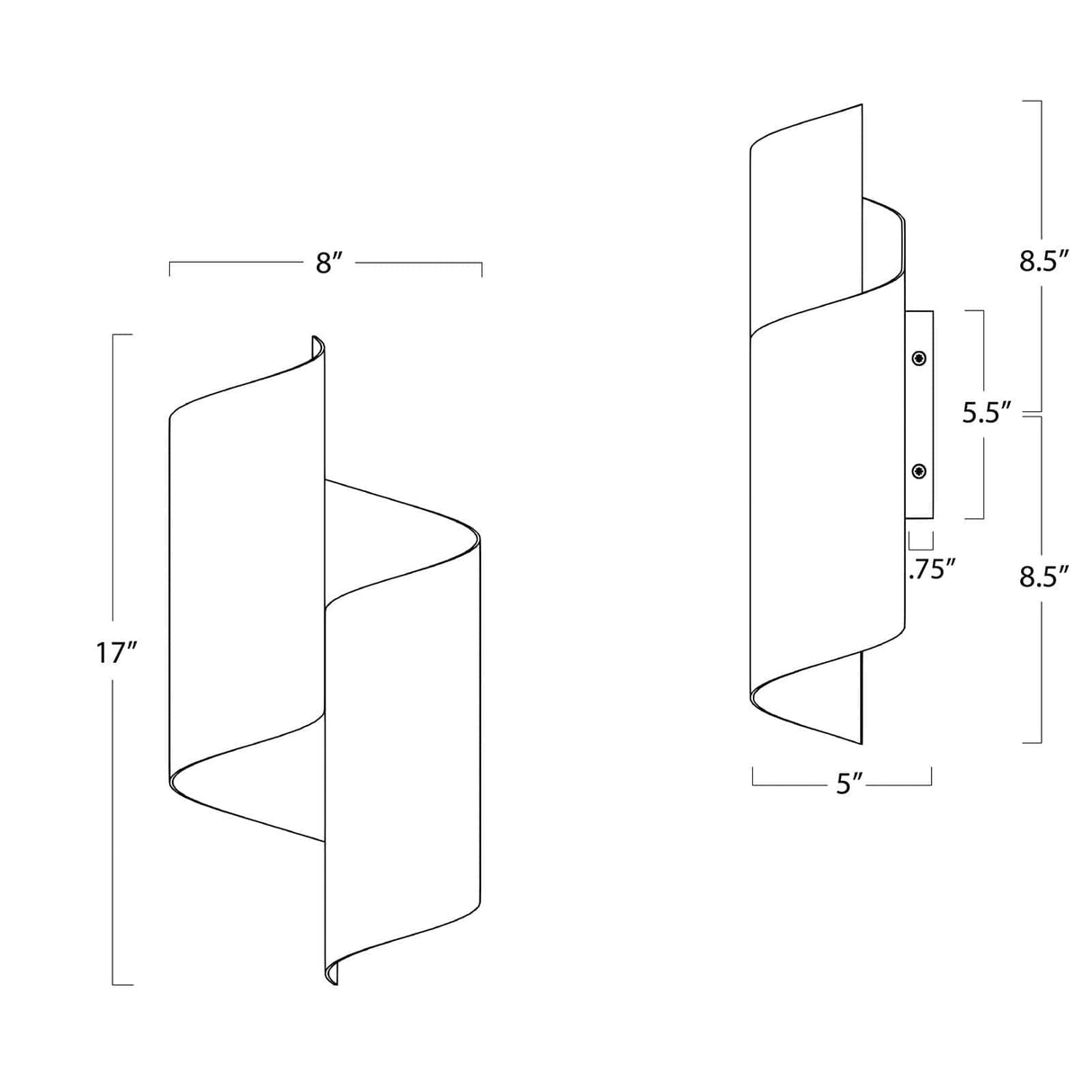 Folio Sconce Wall Lighting