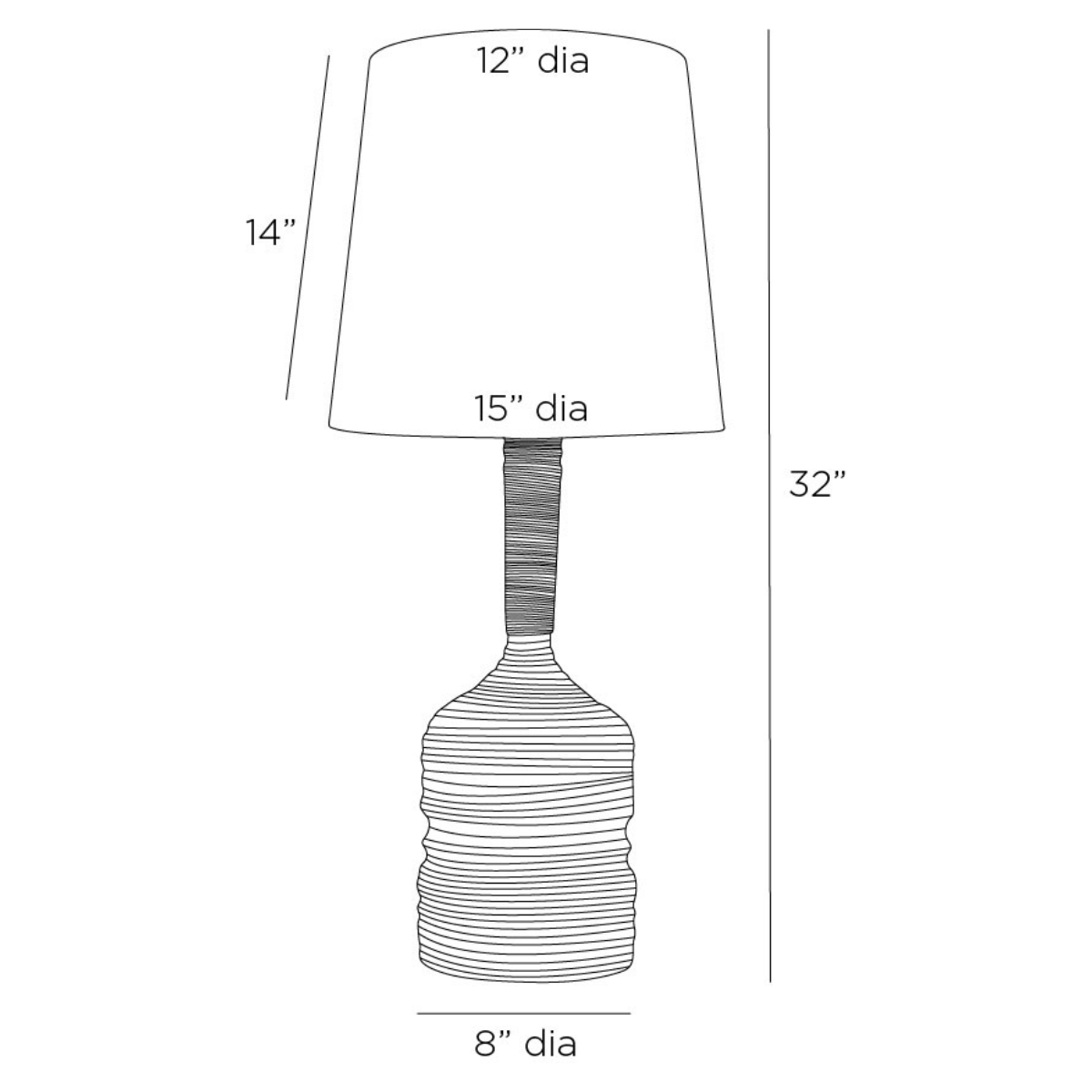 Fontana Lamp Table Lamps PTE12-211