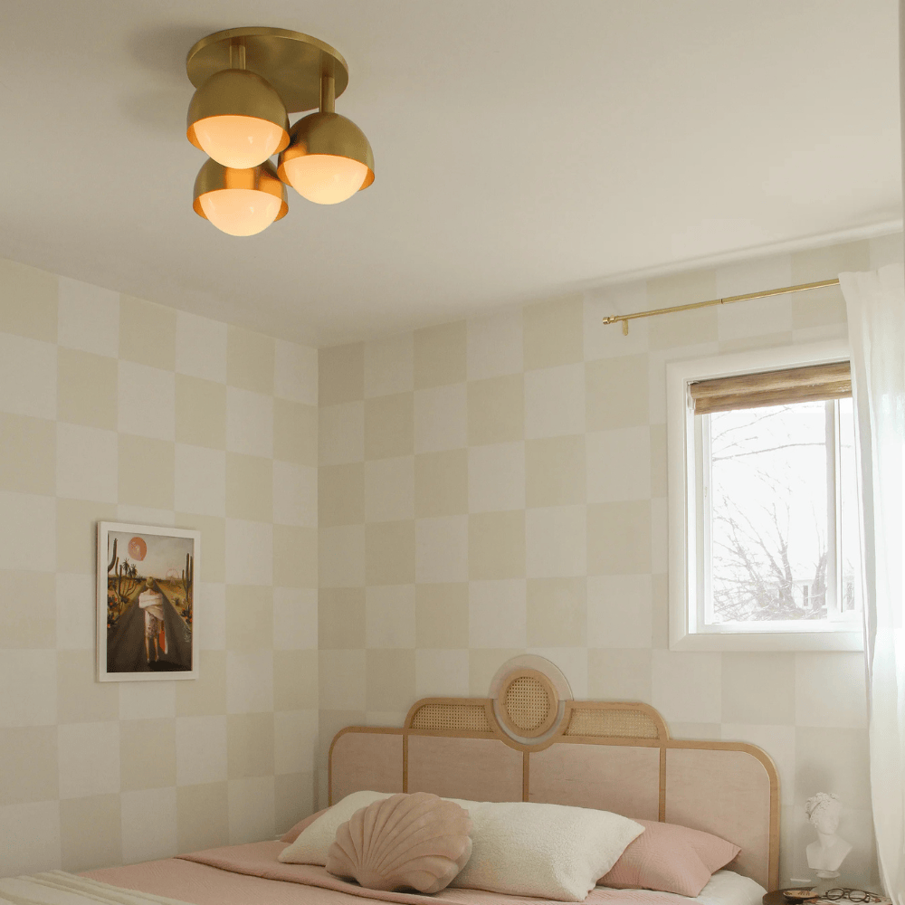 Foster Semi Flush Mount Flush Mounts