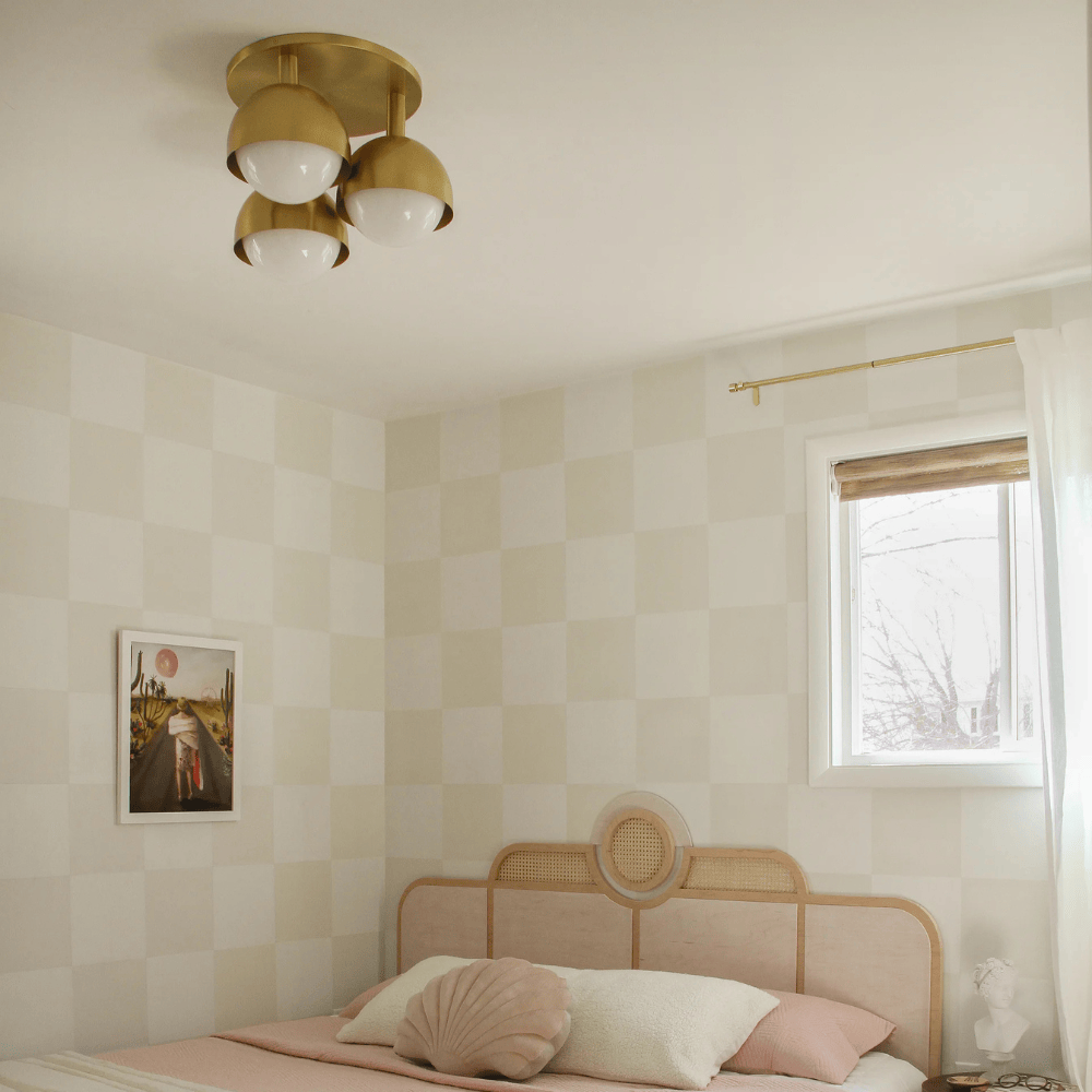 Foster Semi Flush Mount Flush Mounts