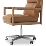 Four Hands Kiano Desk Chair Leather Desk Chair