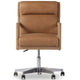 Four Hands Kiano Desk Chair Leather Desk Chair four-hands-237316-002 801542144098