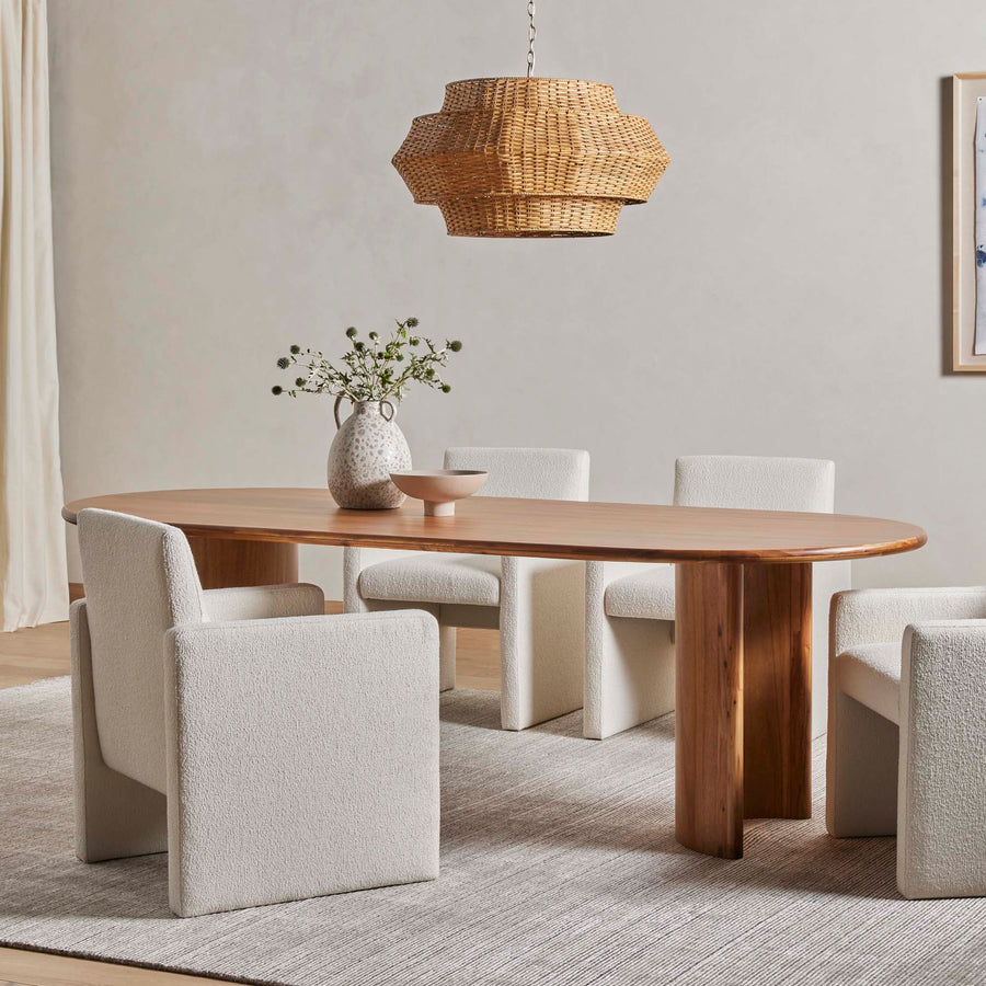 Four Hands Kima Dining Chair Meadow Blu