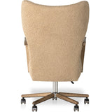 Four Hands Melrose Desk Chair Upholstered Swivel Chair
