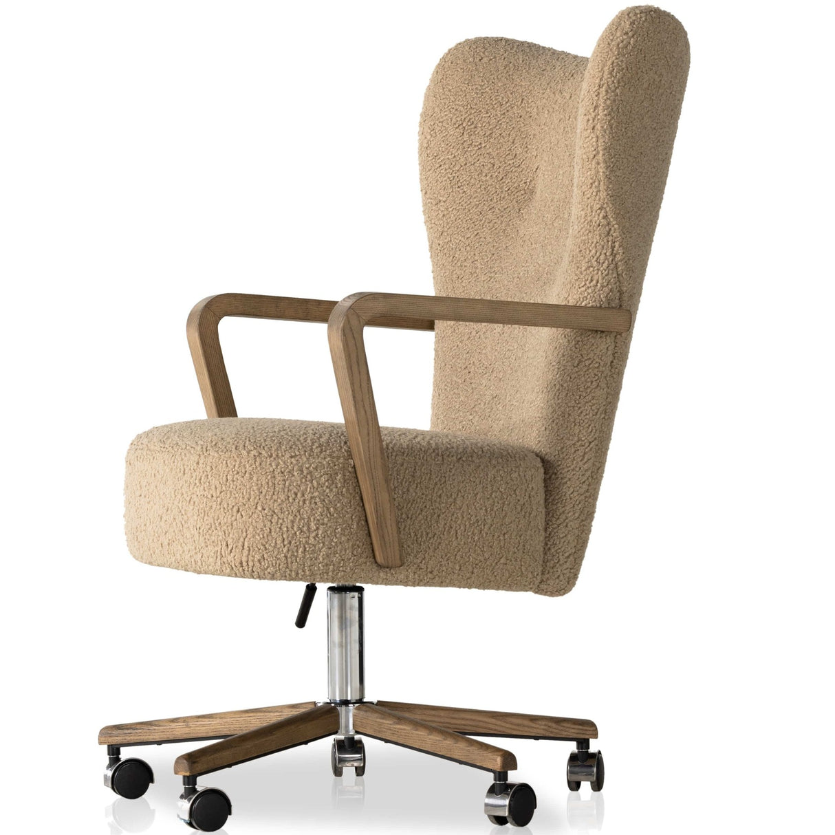 Four Hands Melrose Desk Chair Upholstered Swivel Chair