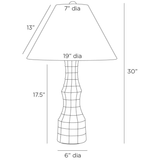 Francine Lamp Table Lamps PTS18-656