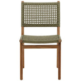 Francisca Outdoor Dining Chair (Set of 2) Outdoor Dining Chairs + Benches DOV18809-GREN