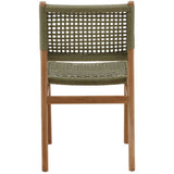 Francisca Outdoor Dining Chair (Set of 2) Outdoor Dining Chairs + Benches DOV18809-GREN