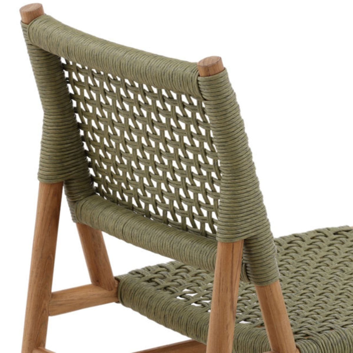 Francisca Outdoor Dining Chair (Set of 2) Outdoor Dining Chairs + Benches DOV18809-GREN