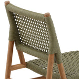 Francisca Outdoor Dining Chair (Set of 2) Outdoor Dining Chairs + Benches DOV18809-GREN