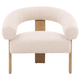 Frankie Occasional Chair Accent Chair DOV39008-CREM