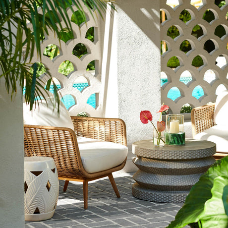 Frasen Indoor/Outdoor Side Table Outdoor Side Tables