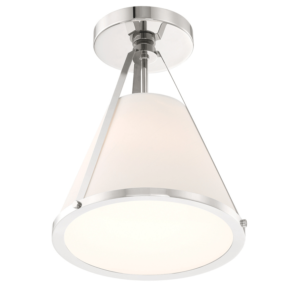 Fulton 1 Light Semi Flush Mount Flush Mount