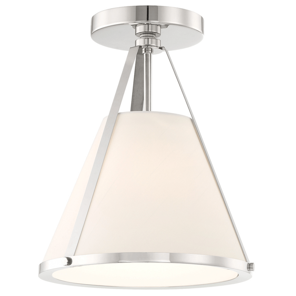 Fulton 1 Light Semi Flush Mount Flush Mount