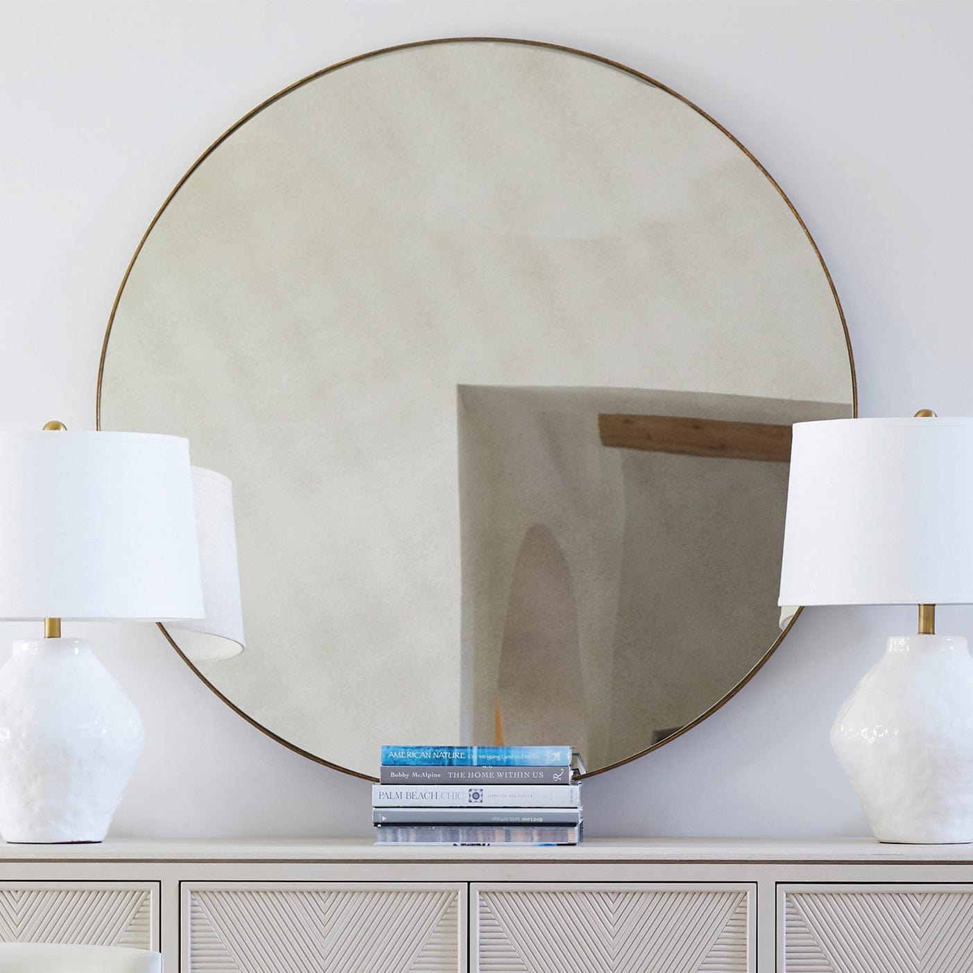 Nancy Mirror – Meadow Blu