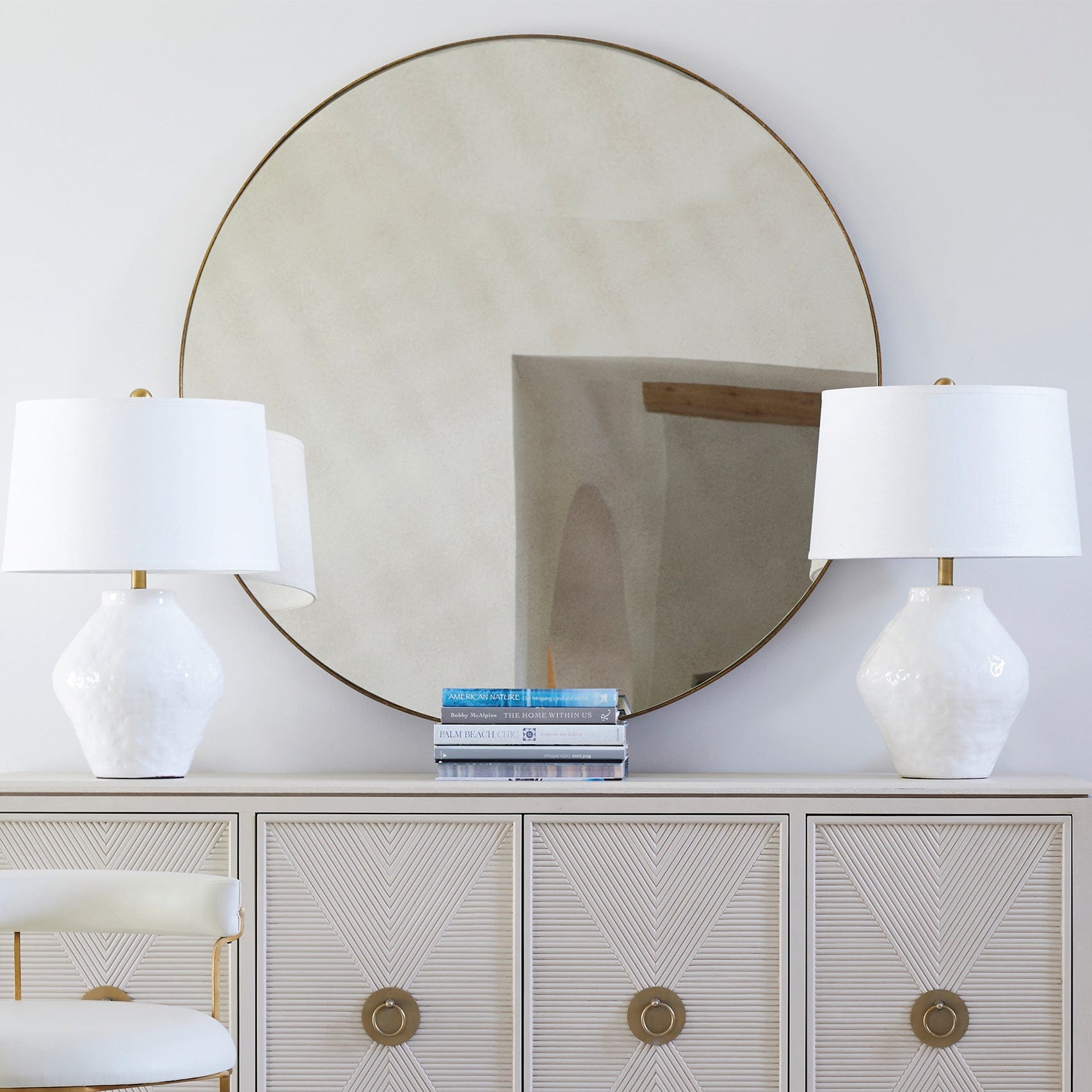 Nancy Mirror – Meadow Blu