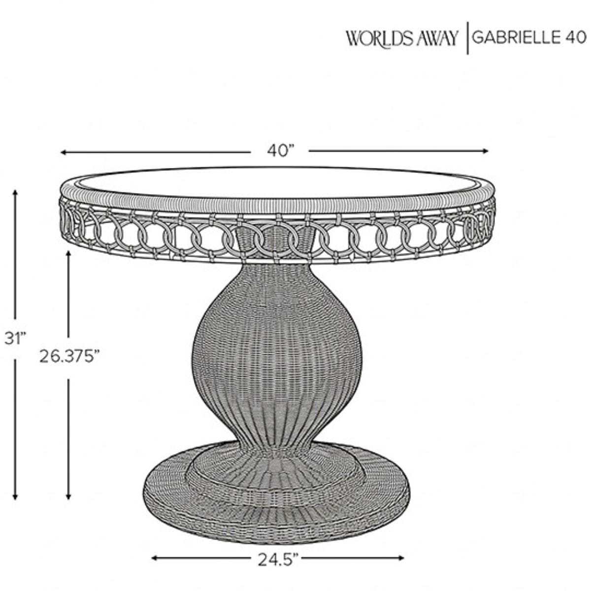 Gabrielle Dining Table Dining Tables