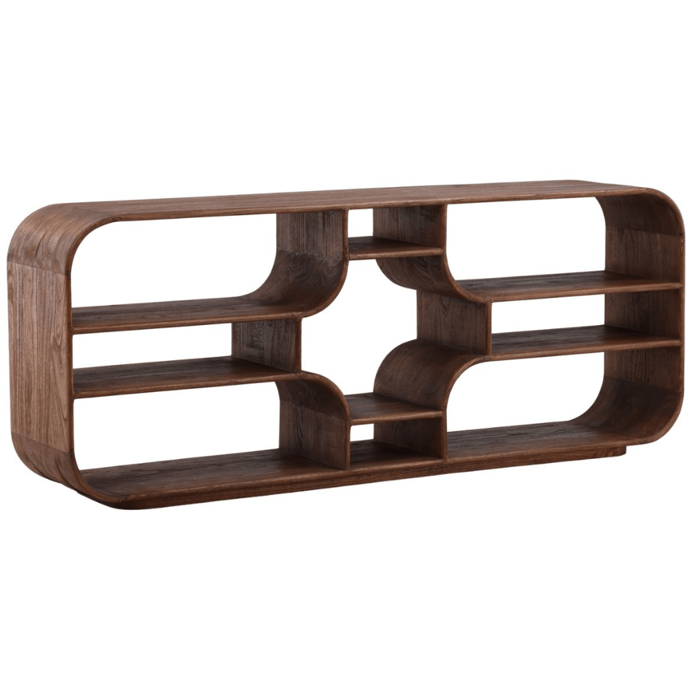 Gaetan Bookcase Bookcases, Tall Cabinets + Shelving DOV6572-BRWN