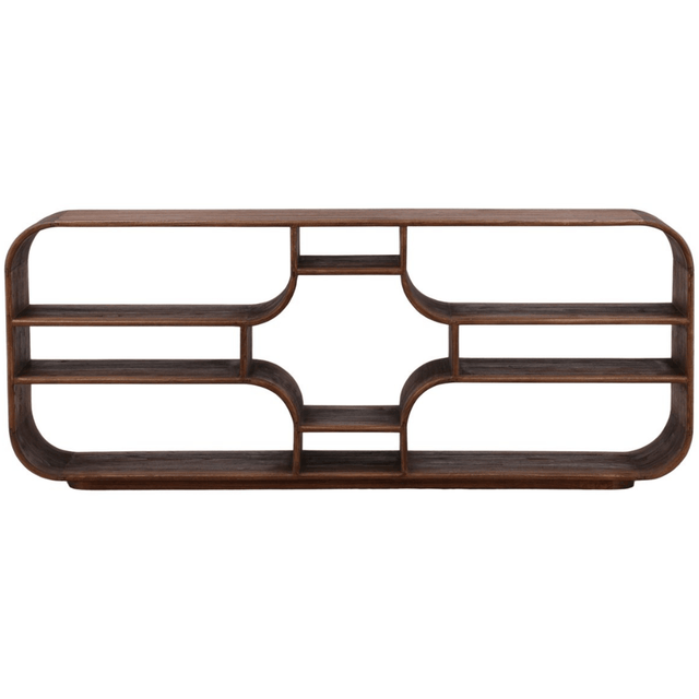 Gaetan Bookcase Bookcases, Tall Cabinets + Shelving DOV6572-BRWN