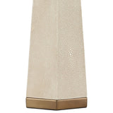 Galuchat Tapered Table Lamp Table + Desk Lamps
