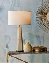Galuchat Tapered Table Lamp Table + Desk Lamps