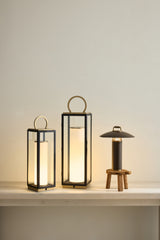 Gareth Outdoor Rechargeable Table Lamp Table + Desk Lamps