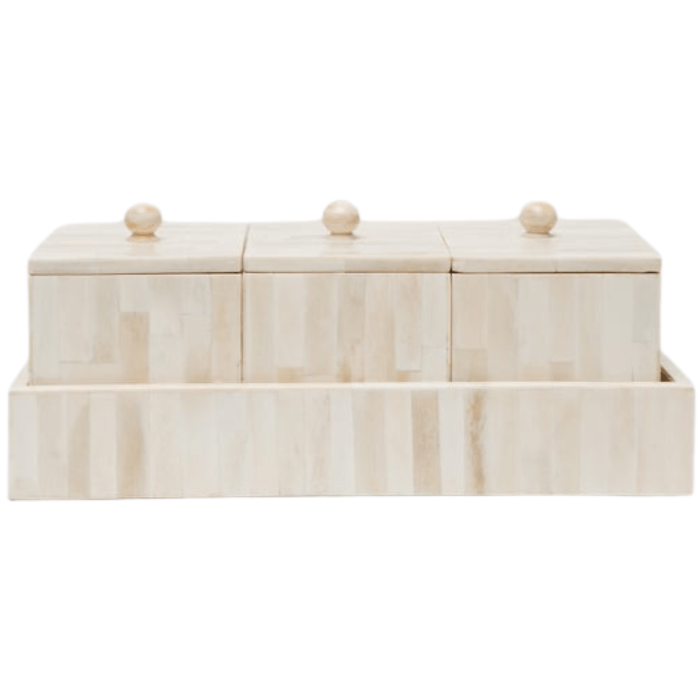 Gaya Rectangular Box Set Bath Accessory 01GAYA-BXRT